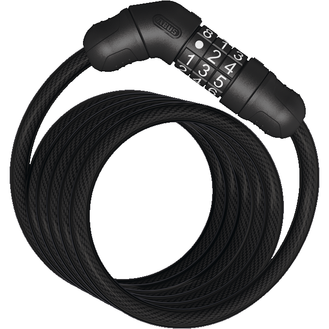 ABUS Coil Star 4508 Combo 150cm Black